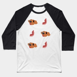 Dogs and Sausages Baseball T-Shirt